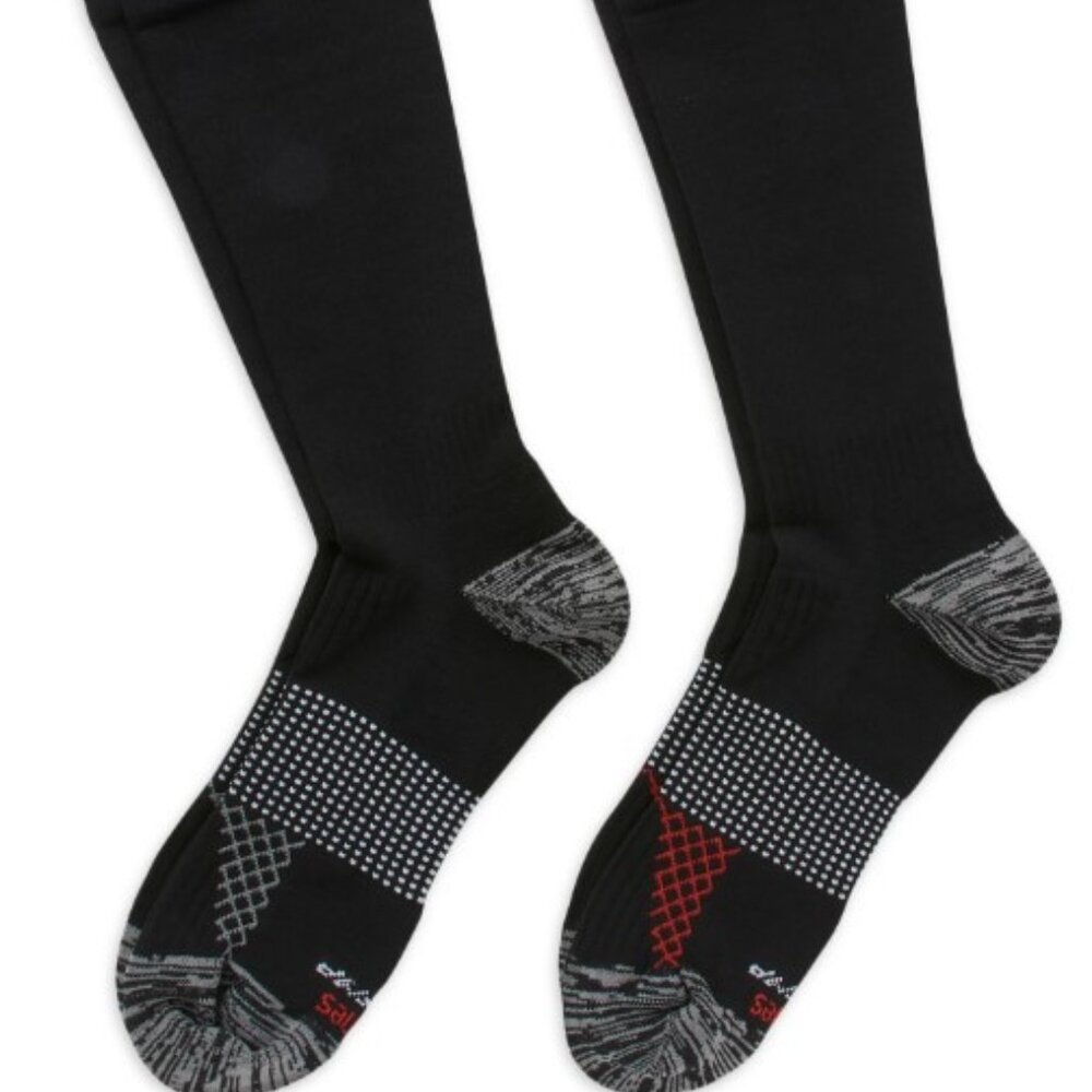 NEW - Hanes Men's Compression Crew Socks, 2-Pack, Sizes 6-12